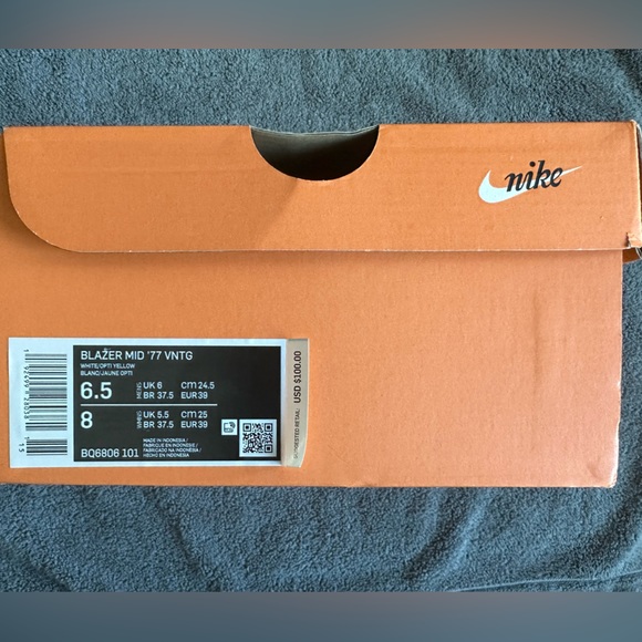 Nike Blazer Mid 77 Vintage Sneakers - Men 6.5 - Barely Worn - Picture 12 of 12